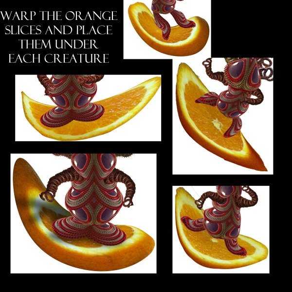 Creation of Surfin' on Citrus: Step 21